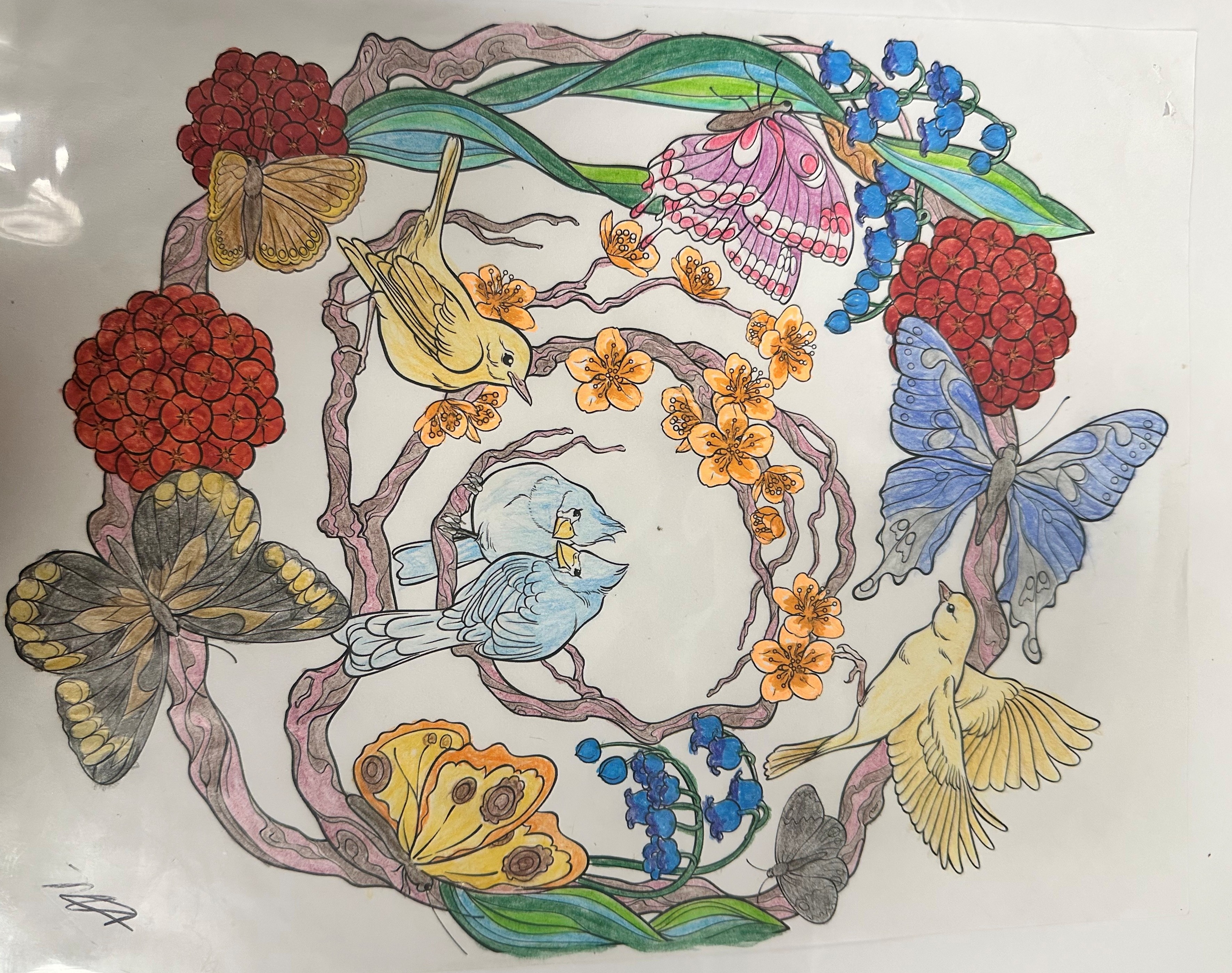 Artwork by Mary C. - Indiana